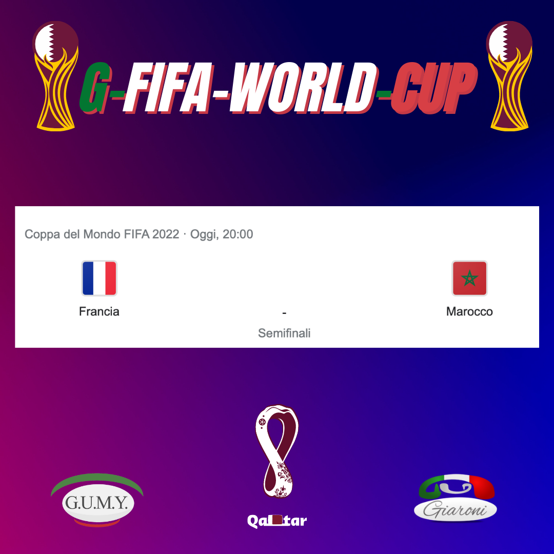 Semifinale: Francia - Marocco / Qatar 2022